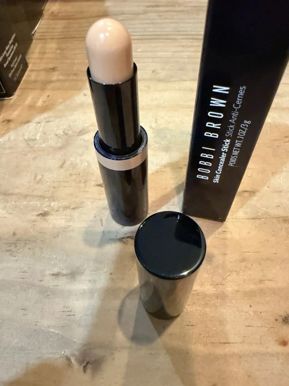 Bobbi Brown Skin Concealer Stick In NATURAL .1oz/3g New W/ Box